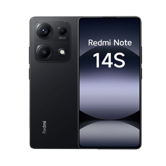 Smartphone Xiaomi Redmi Note 14s 4G 8GB/256GB 6.67" Dual SIM Preto Meia-Noite